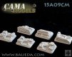 Six Different Small Scenic Bases (rural) 15mm