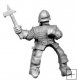 Border Reiver brandishing war hammer - studded brigandine