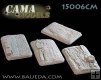 Four Vehicle Scenic Bases (rural) 15mm