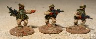 20mm NCO with M4 assault rifle, pointing