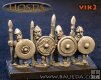 Viking Shieldwall Spearman 15mm